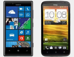    - HTC One V  Nokia Lumia 720